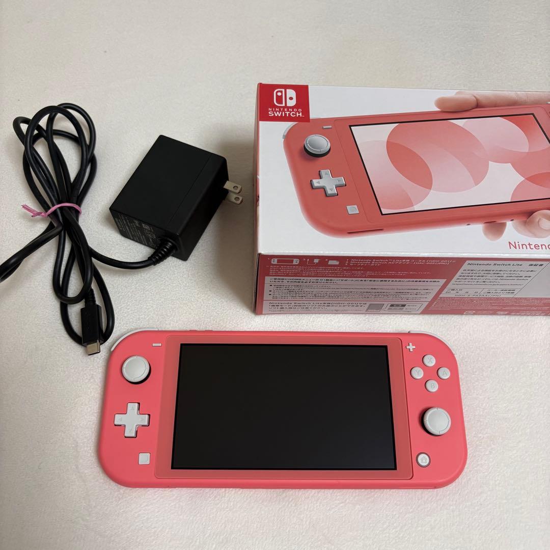 Nintendo Switch Lite ピンク 本体　初期化、動作確認済み