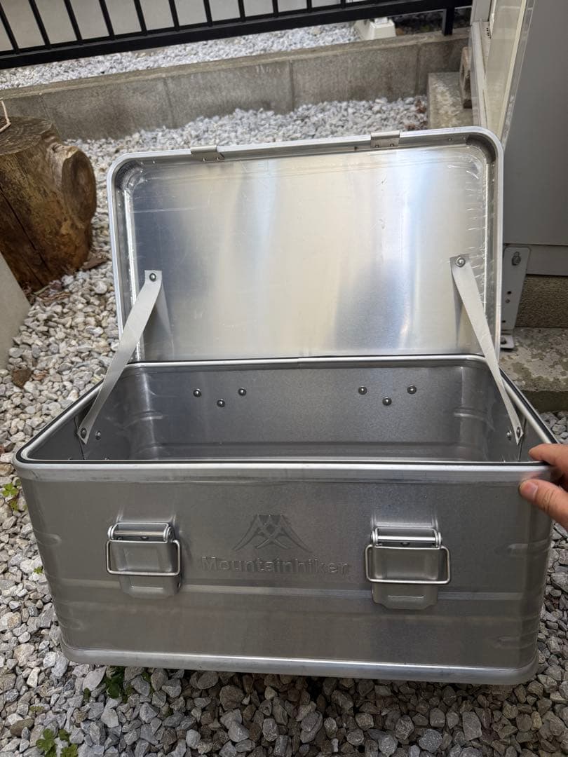 2個セット　Mountainhiker アルミ コンテナ ボックス 軽量　30L