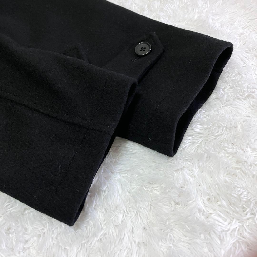 美品 キャサリンハムネット トレンチコート ウール ライナー ブラック XL