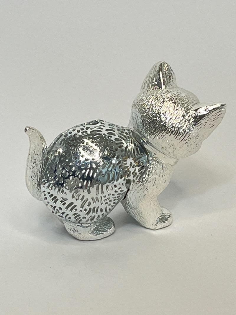 【美品】クリストフル リュミエール コレクション 猫 子猫 クリストフルシルバー