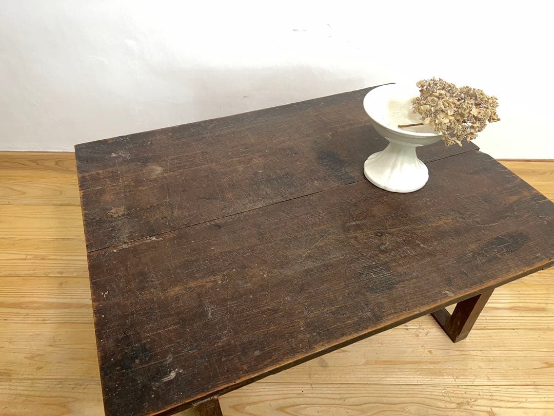 文机　座卓　机　M085　古道具　古家具　和家具　ビンテージ　アンティーク