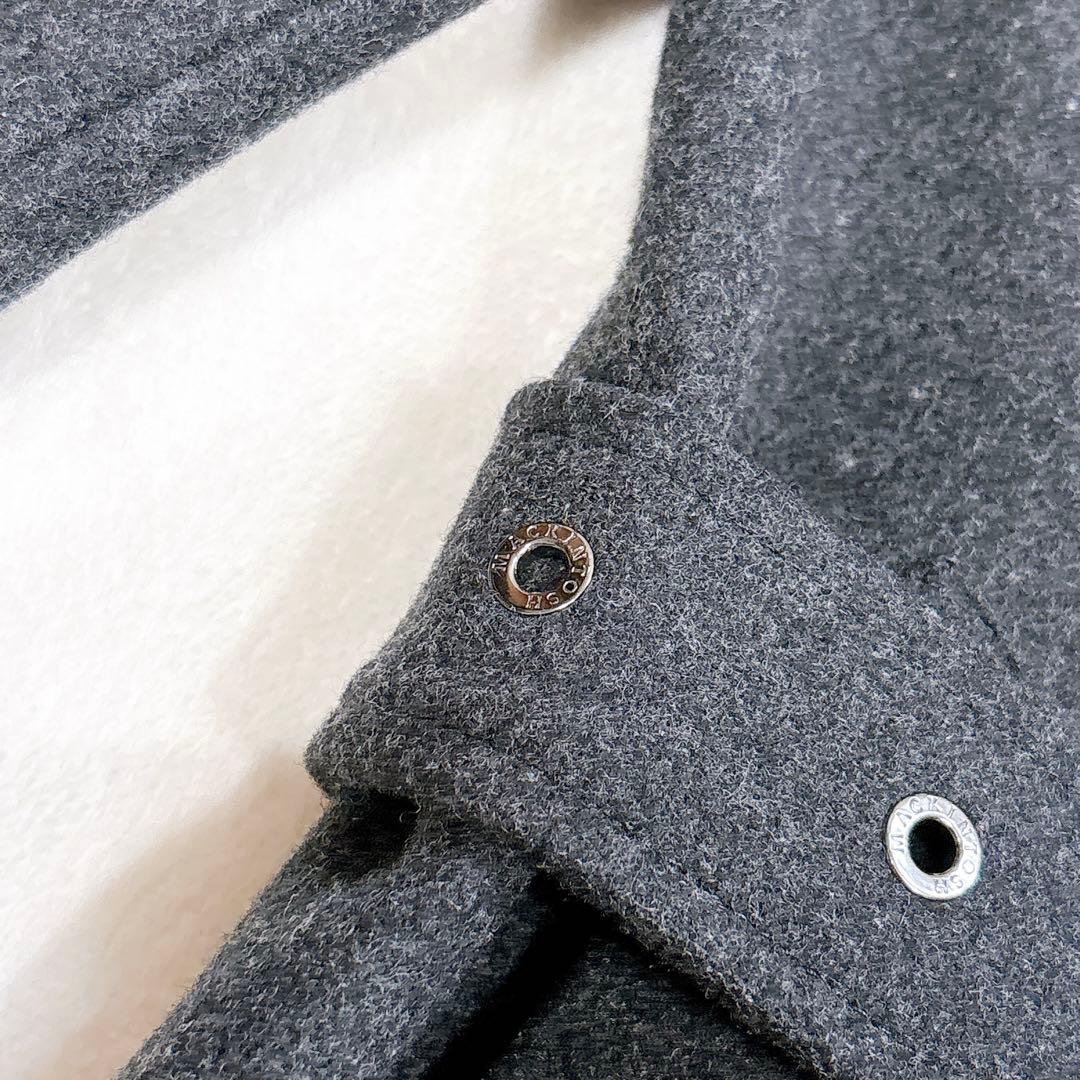 新品同様✨　マッキントッシュ　トレンチコート　38 グレー　ウール