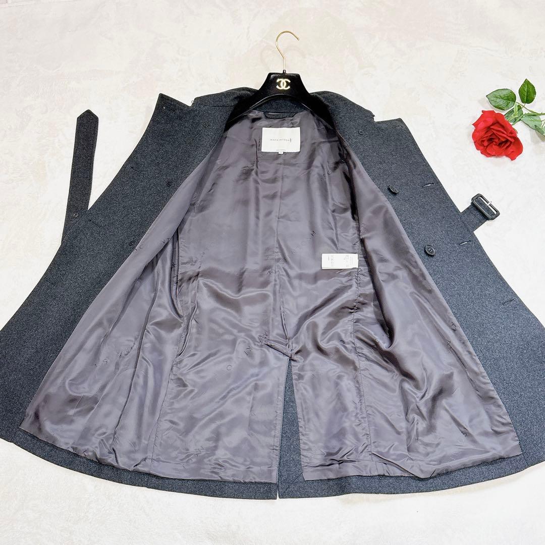 新品同様✨　マッキントッシュ　トレンチコート　38 グレー　ウール
