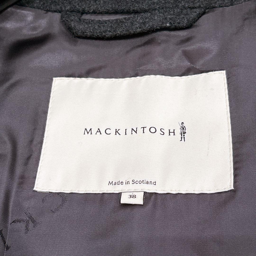 新品同様✨　マッキントッシュ　トレンチコート　38 グレー　ウール