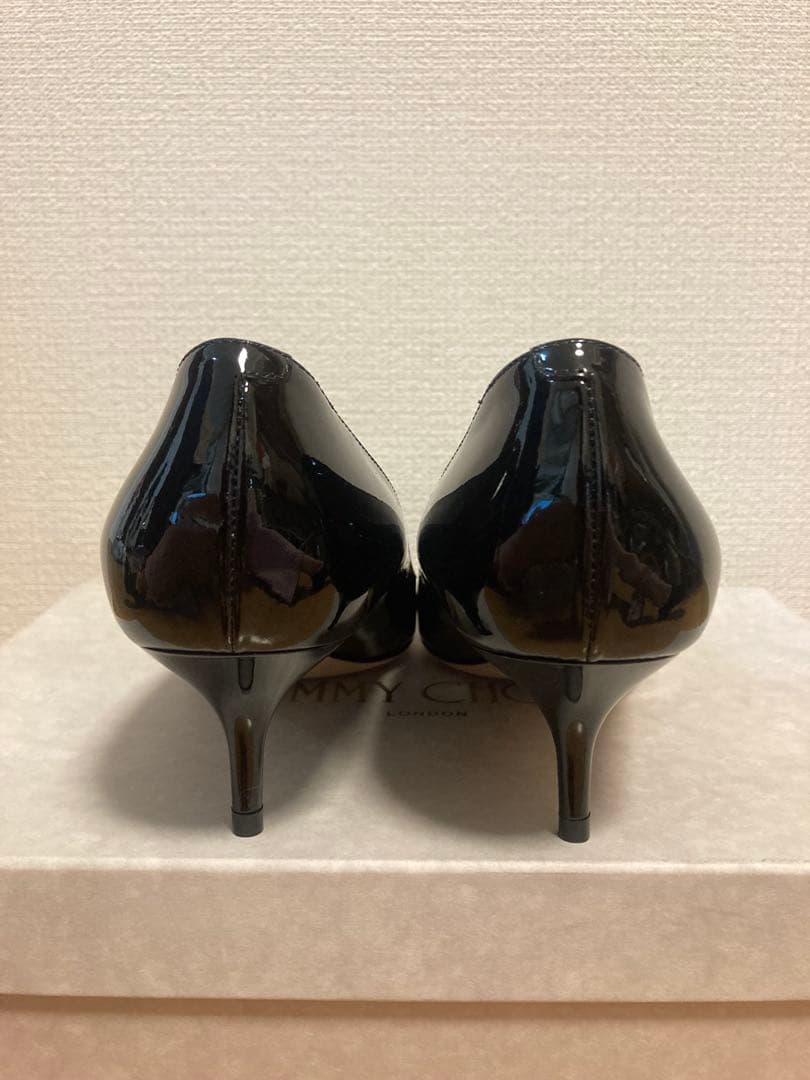 【試着のみ】JIMMY CHOO エナメルパンプス AZA 36½