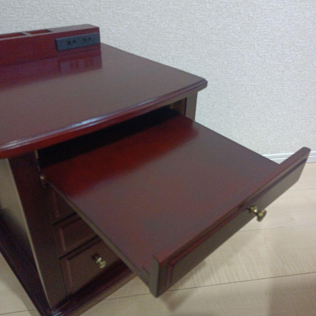 昭和レトロ キャビネット 木製 ナイトテーブル サイドテーブル キャスター付き