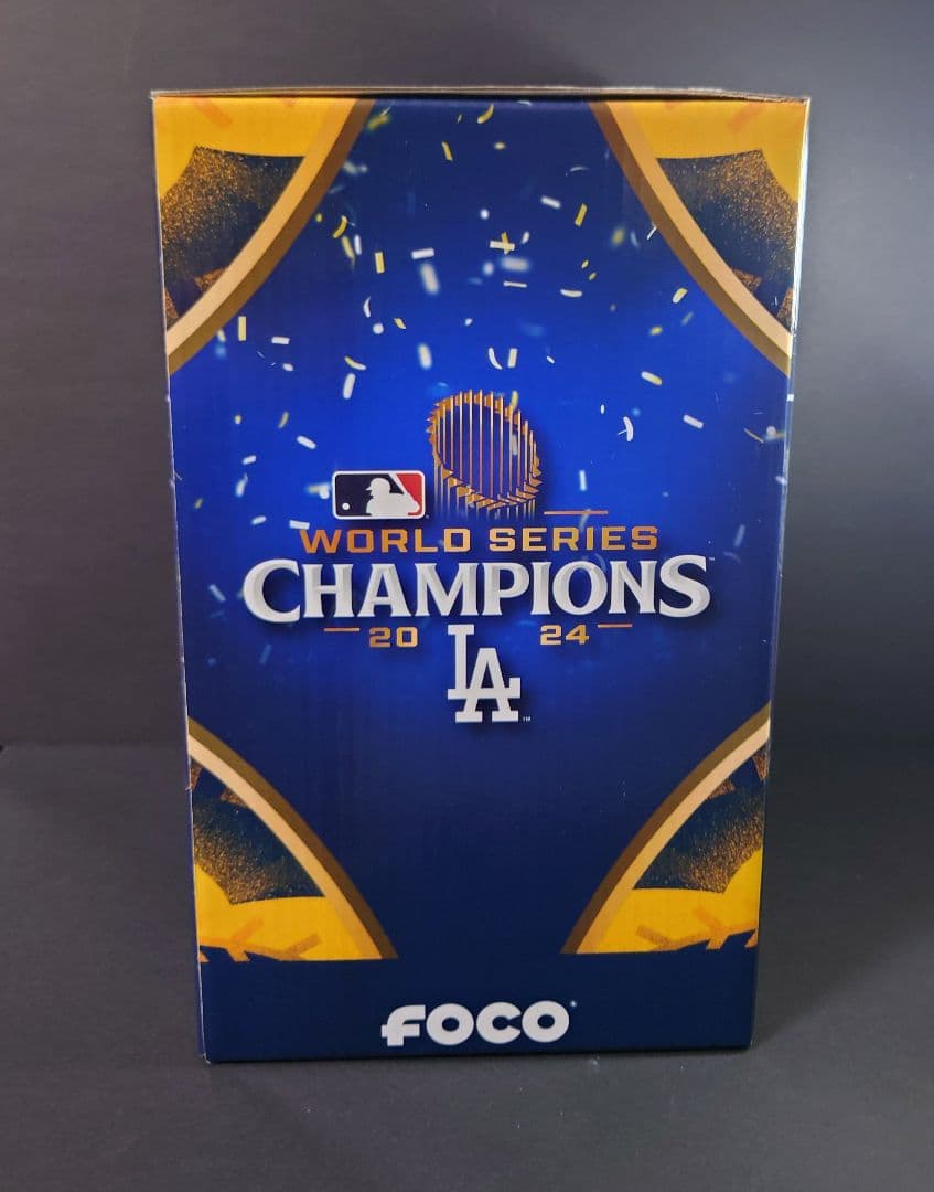 大谷翔平 ボブルヘッド人形 ドジャース WS トロフィー 【10番台シリアル】