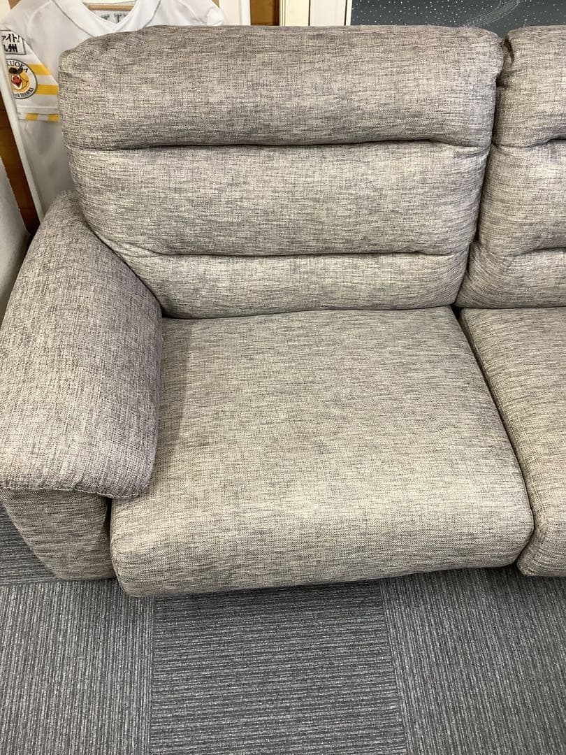 ニトリ 3人掛けソファ Nポケット A2 3P FM-MO ファブリックソファ