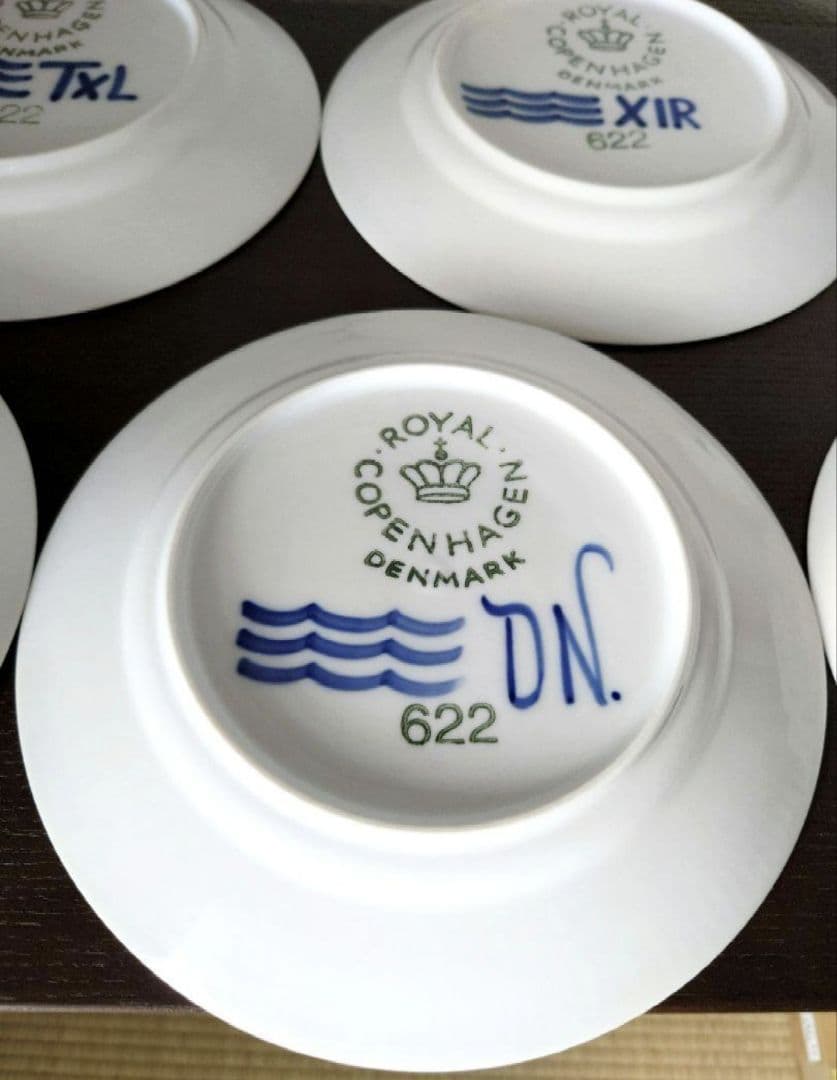 【ロイヤルコペンハーゲン】メガ プレート 22cm 6枚セット