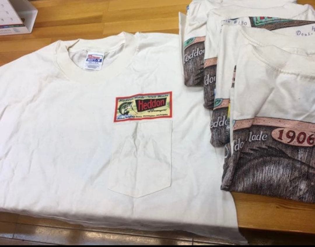 ヘドンheddon100周年記念のHanesTシャツ