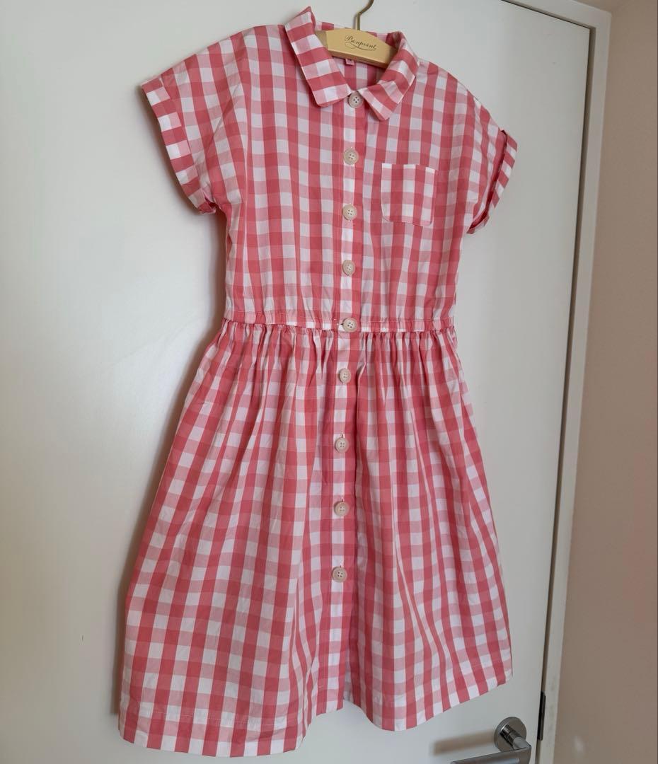 ボンポワン☆シャツワンピ☆size12