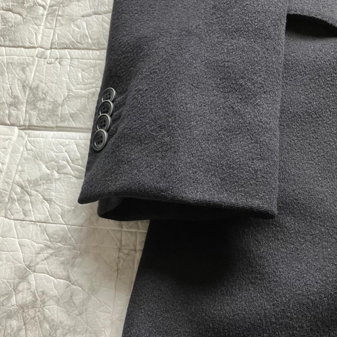 美品◎HERNO カシミヤ100％ チェスターコート PIACENZA 2way