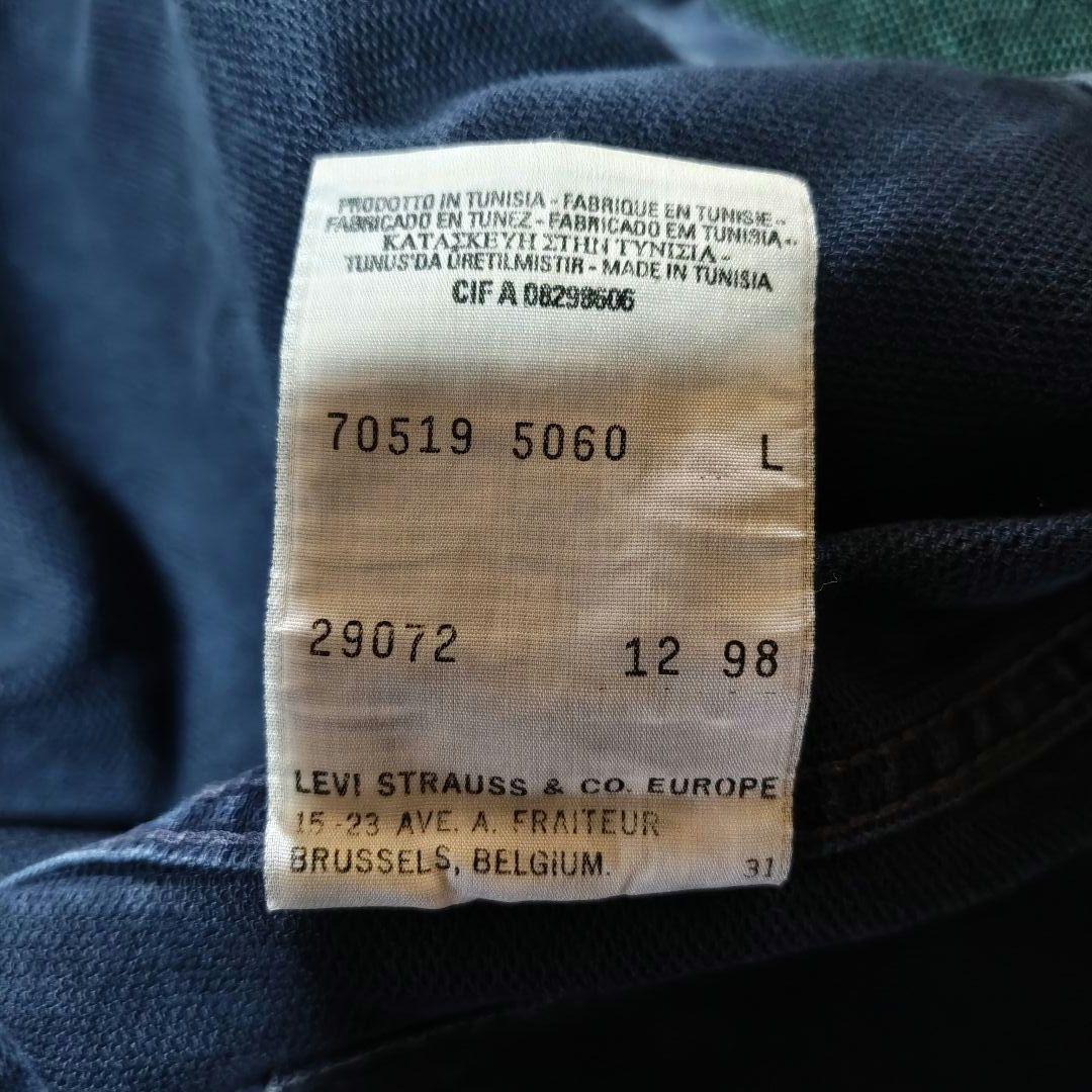Levi's 70519 White Tab ピケ ジャケット ユーロ