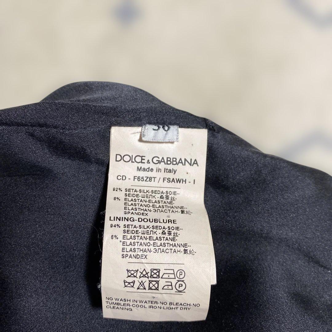 DOLCE &GABBANA アイリス花柄 長袖ロングドレス イタリア製