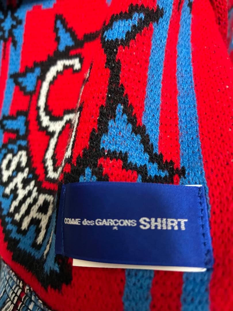 コムデギャルソンシャツ 25AW マフラー　ストール