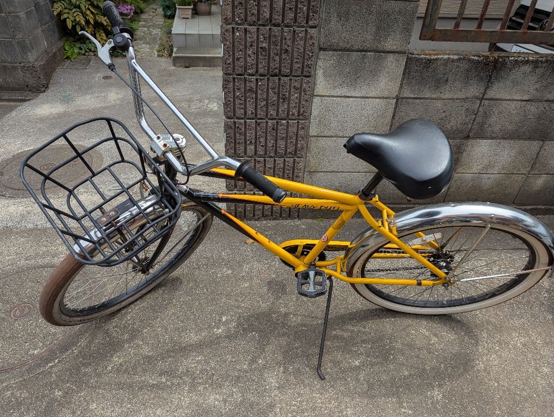 シュウイン　schwinn HEAVY DUTY イエロー 26インチ