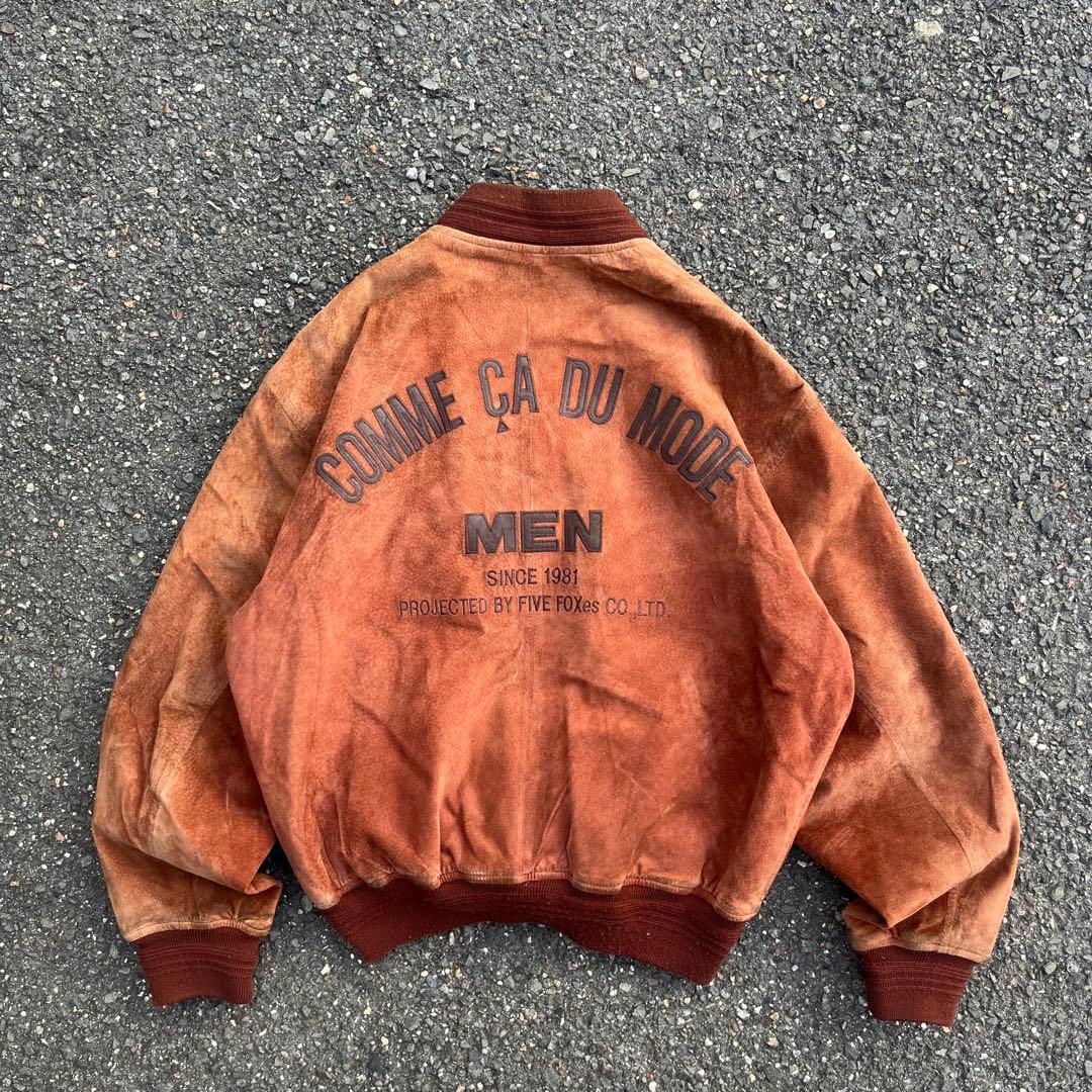 comme ca du mode レザージャケット　短丈　90s フライト　古着