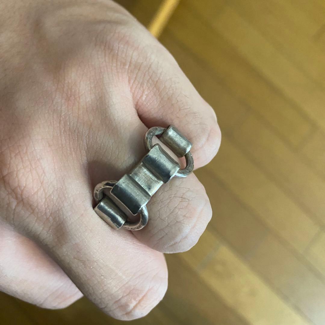 【セール中】Kensscratch tekaseシルバーリング　18号