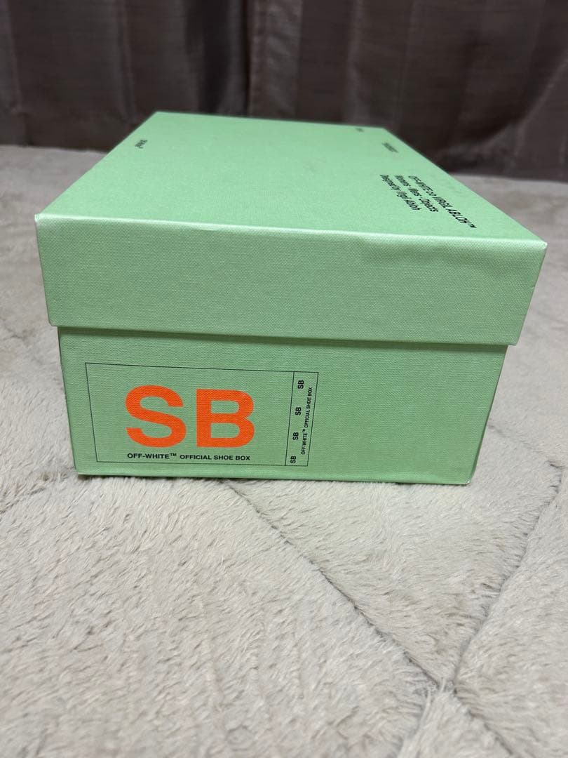 【最終値下げ】off-white オフホワイト 黒 スエード 27cm 古着