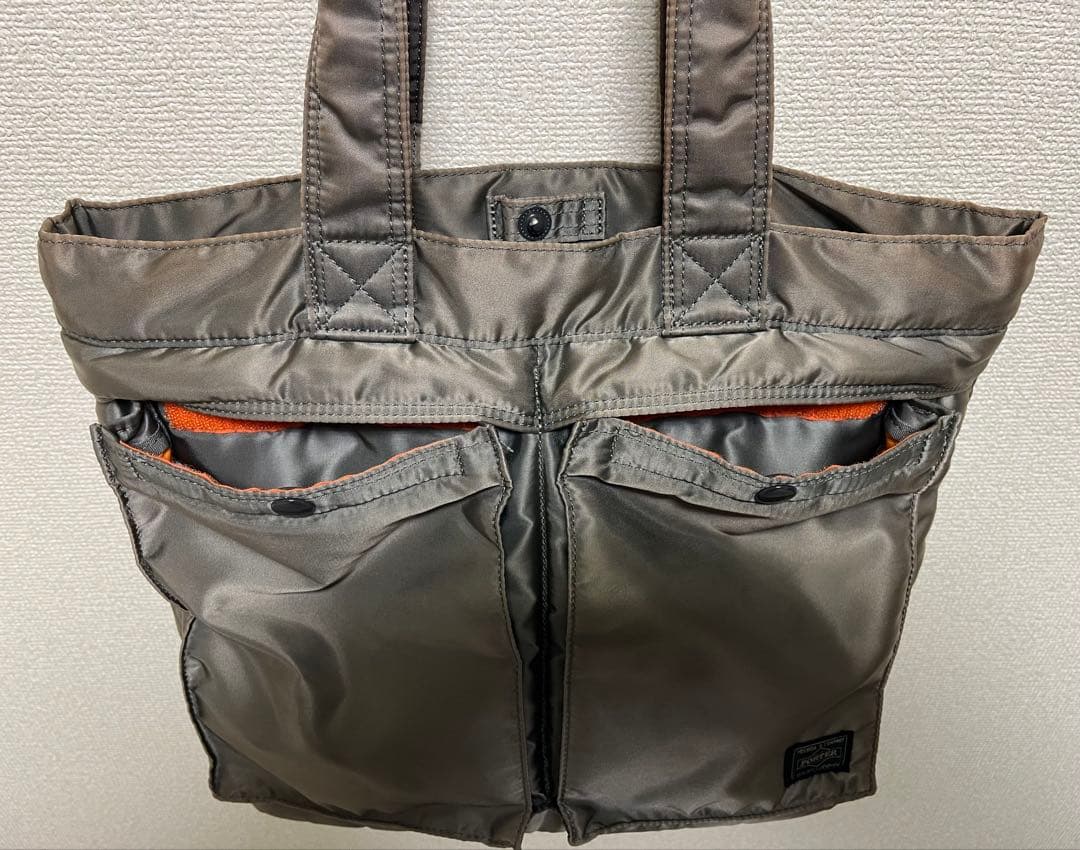 PORTER TANKER ポータータンカー　トートバッグ　シルバーグレー