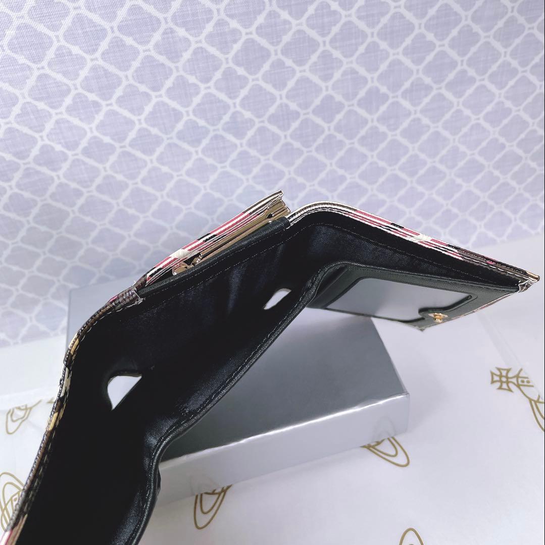 【可愛すぎ♡新品】可愛い ヴィヴィアン・ウエストウッド 三折り財布 チェック