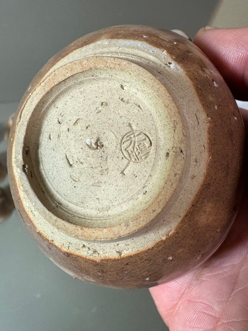 2865 萩焼　茶器セット　宝瓶1客　湯冷し1客　湯呑6客　未使用