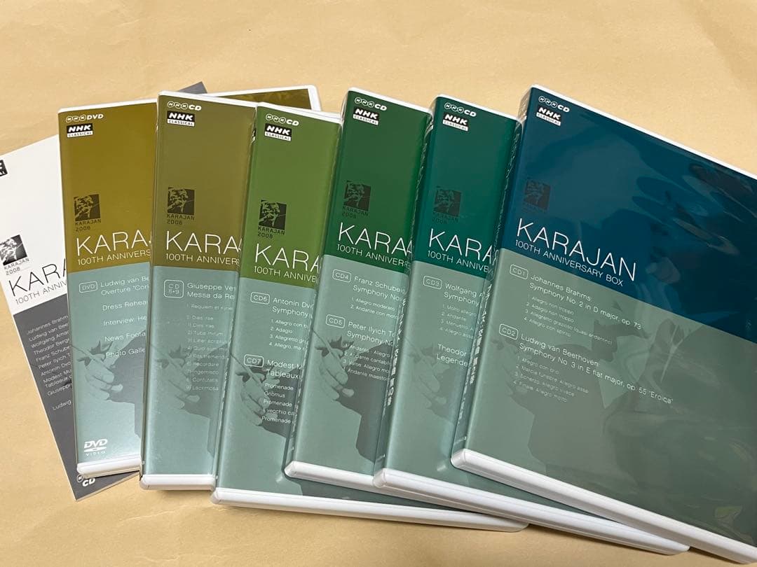 カラヤン生誕100周年ボックス〈期間限定販売〉【CD＋DVD】