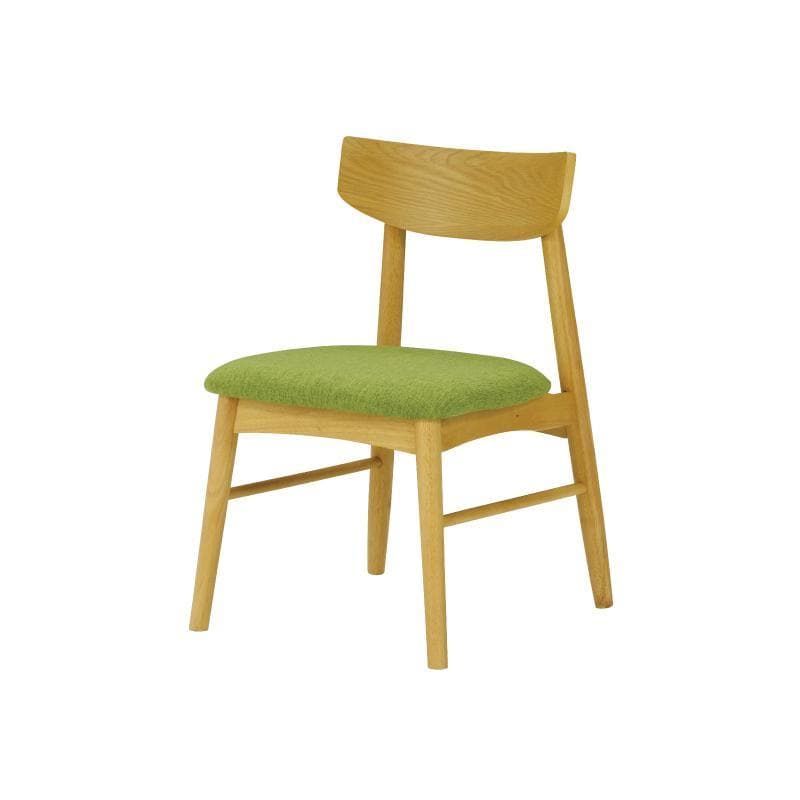 SK DC XS8　2脚　ダイニングチェア　ナチュラル＊グリーン