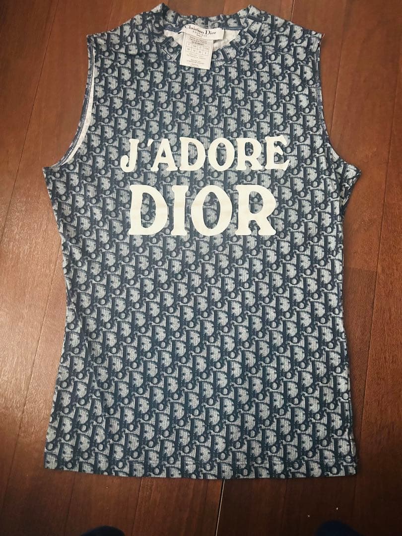 レア美品Christian Dior J'ADORE DIOR タンクトップ S