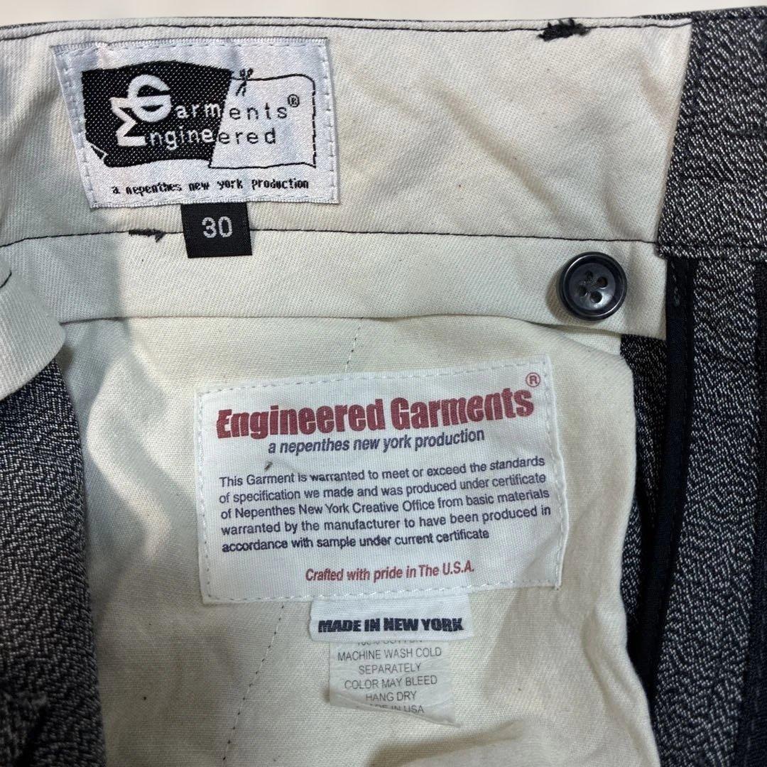 ✨美品 希少 ニューヨーク製 エンジニアードガーメンツ ウエスト調整ボタン付き