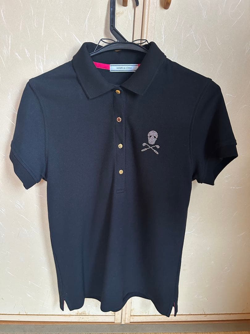 MARK & LONA ブラックポロシャツMサイズ