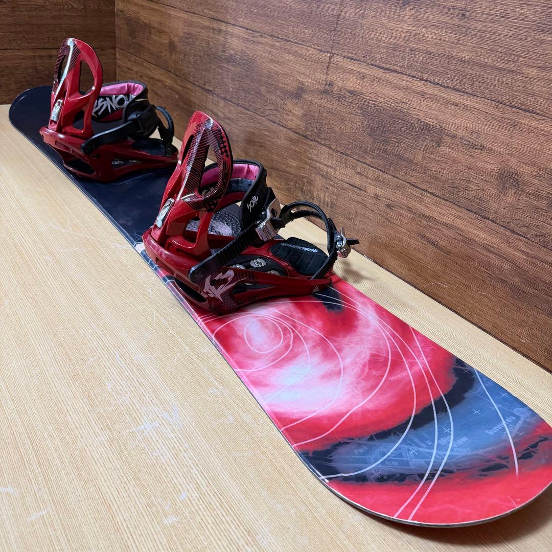 訳あり特価　K2 メンズ　スノーボード　2点セット 155cm メンテナンス済み