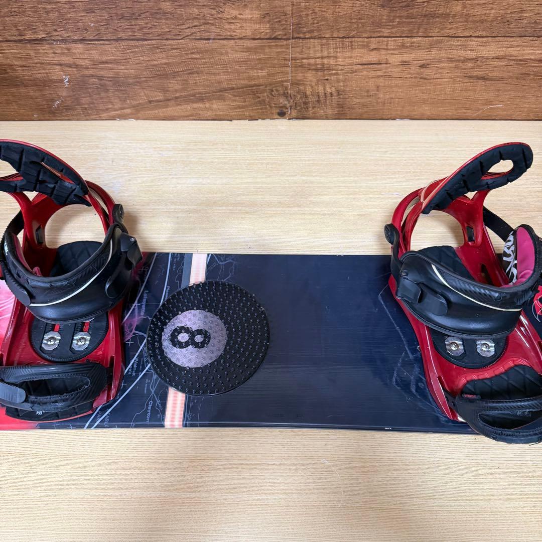 訳あり特価　K2 メンズ　スノーボード　2点セット 155cm メンテナンス済み