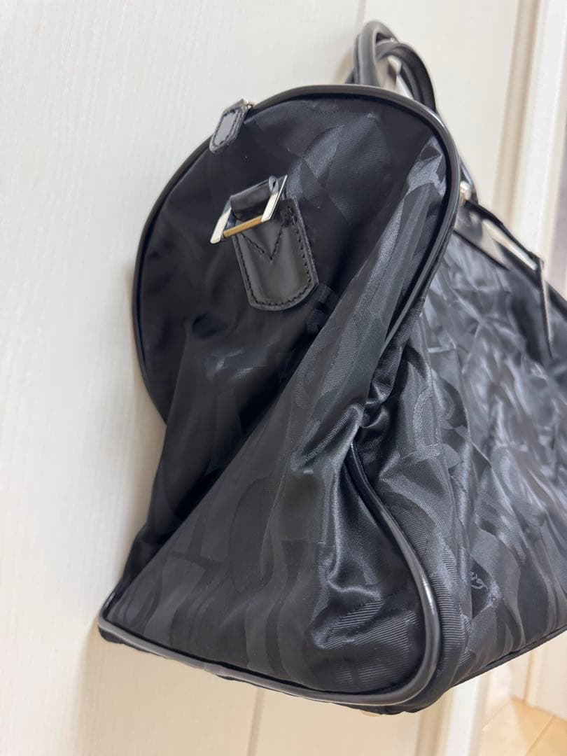 フェラガモ ボストンバッグ 黒 レア