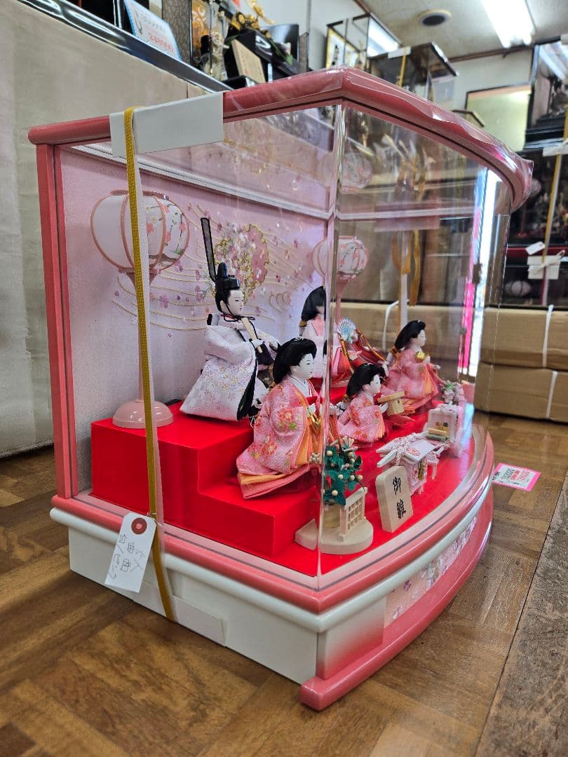 【一点限り】雛人形　ケース飾り　K13