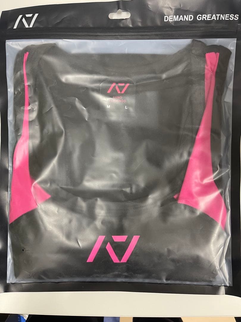 A7シングレット 黒、ピンク メンズL 新品