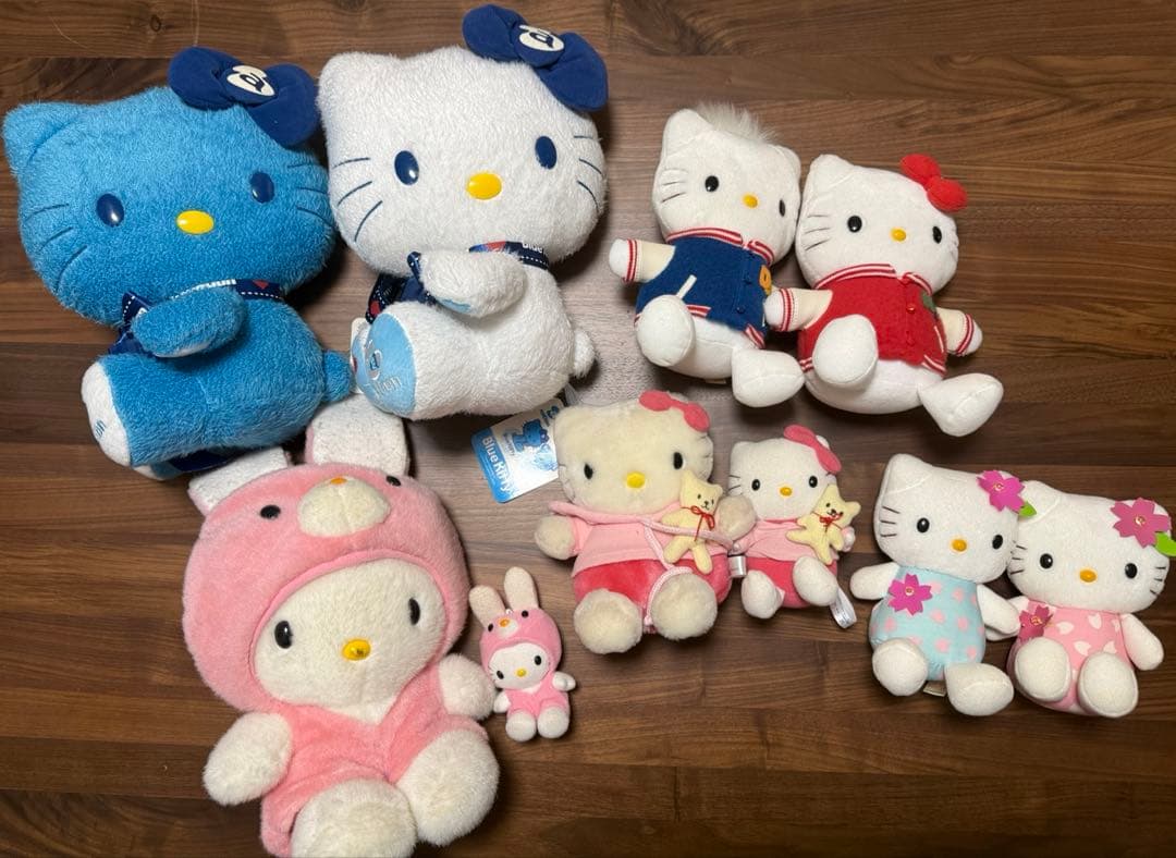 【~1/22まで】ハローキティ ぬいぐるみ まとめ売り 平成