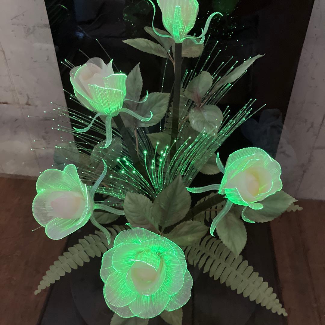 昭和レトロ Twinkle Star イルミネーション 光ファイバー フラワー