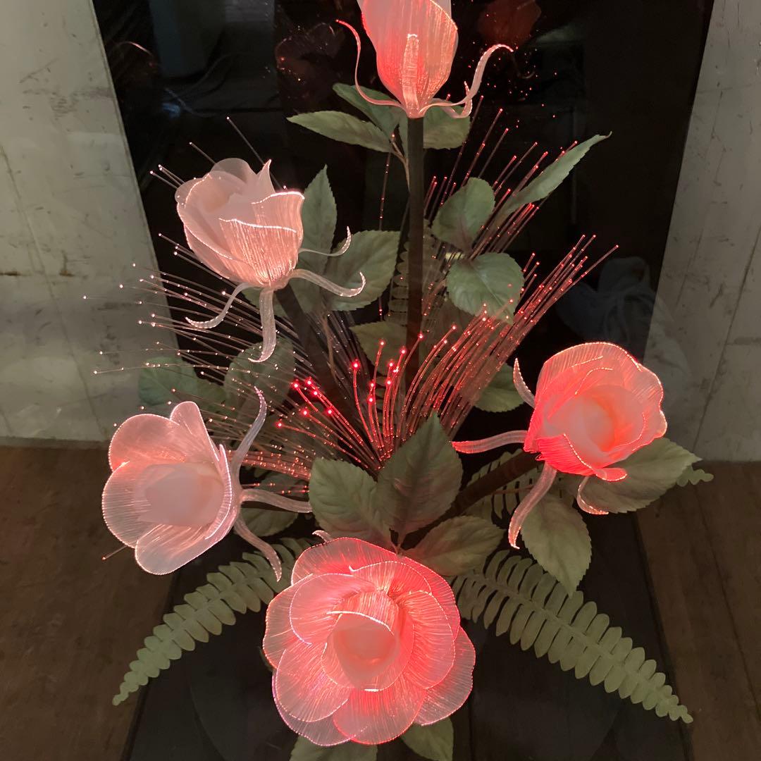 昭和レトロ Twinkle Star イルミネーション 光ファイバー フラワー