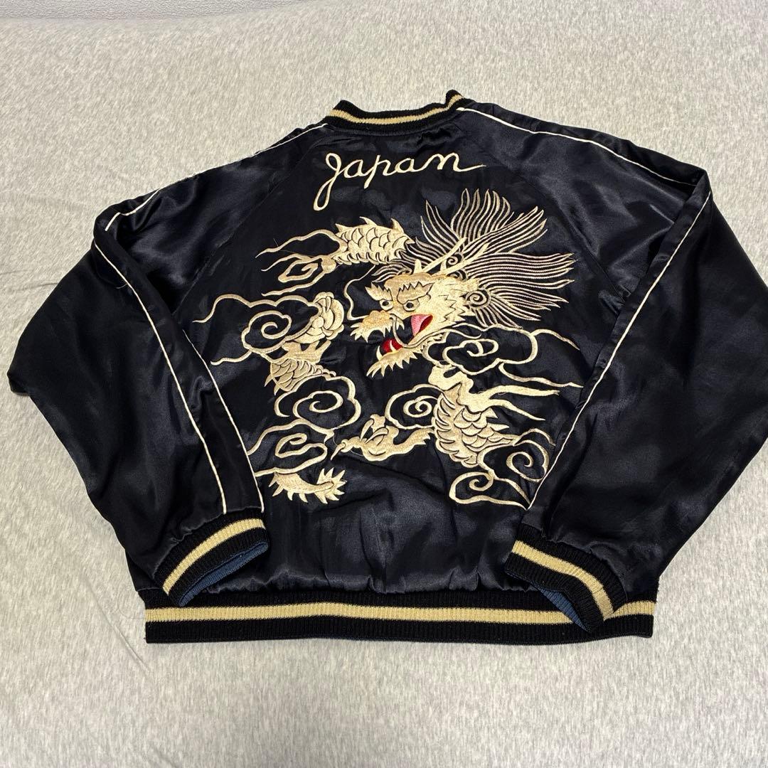 チ*ゴ様 テーラー東洋　スカジャン　00s 龍×鹿