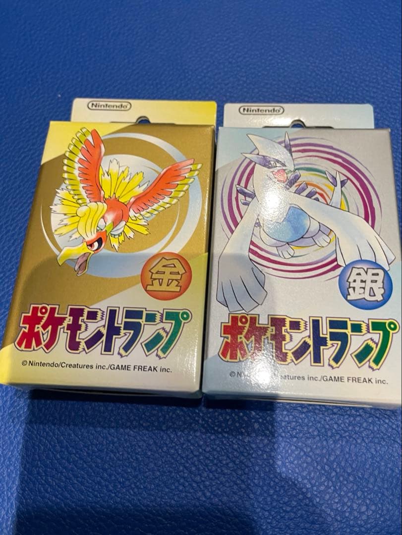 未開封　激レア　ポケモントランプ　金銀　希少　デッドストック　ルギア　ホウオウ