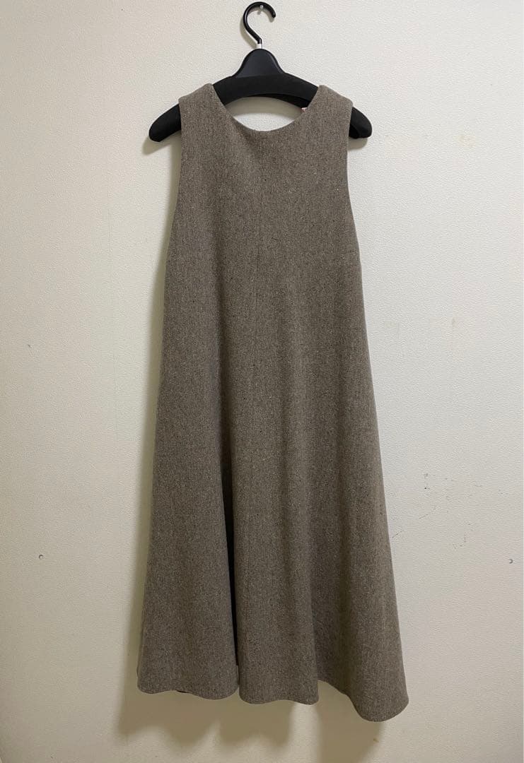 BEARDSLEY　カラーネップジャンパースカート