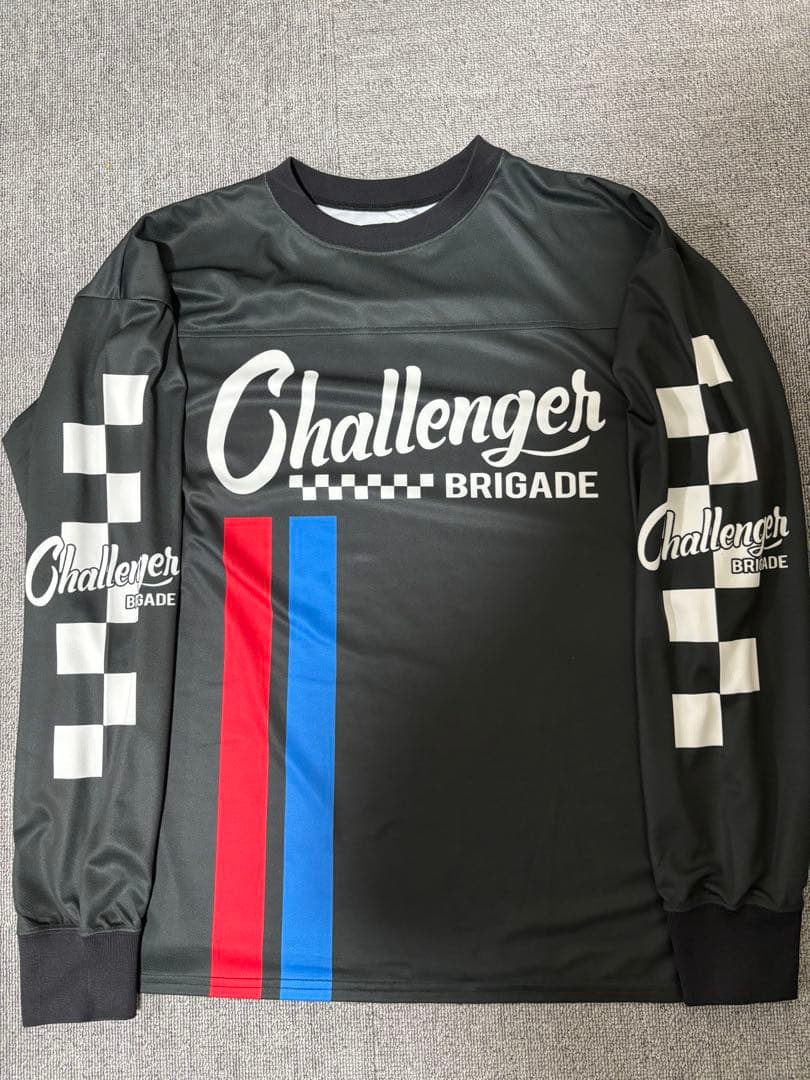 【未使用】CHALLENGER L/S RACING TEE【Lサイズ】