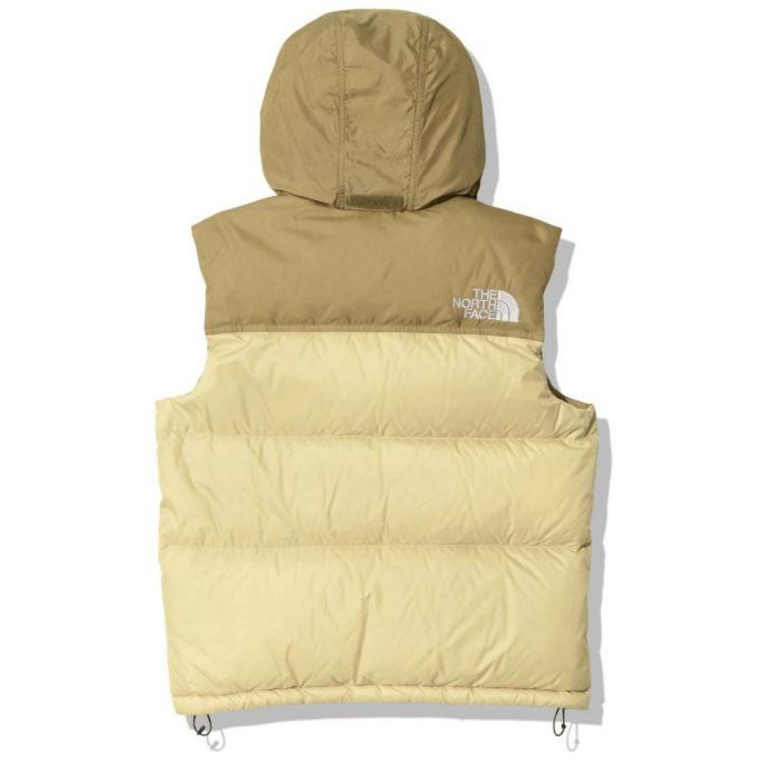 THE NORTH FACE ダウンベスト ベージュ/カーキ