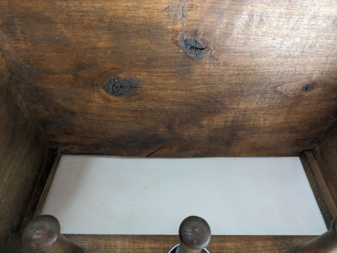 アンティーク　ウォールシェルフ　ウォールフック