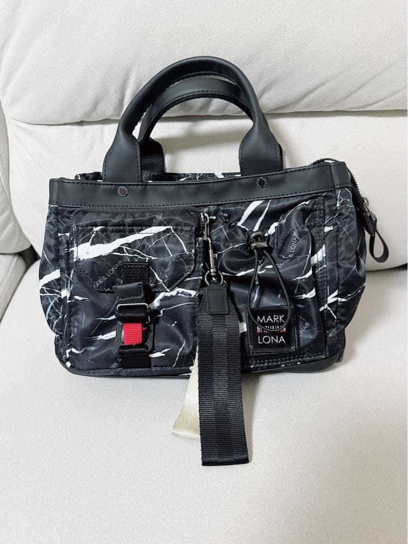 MARK & LONA マーブルゴルフバッグ