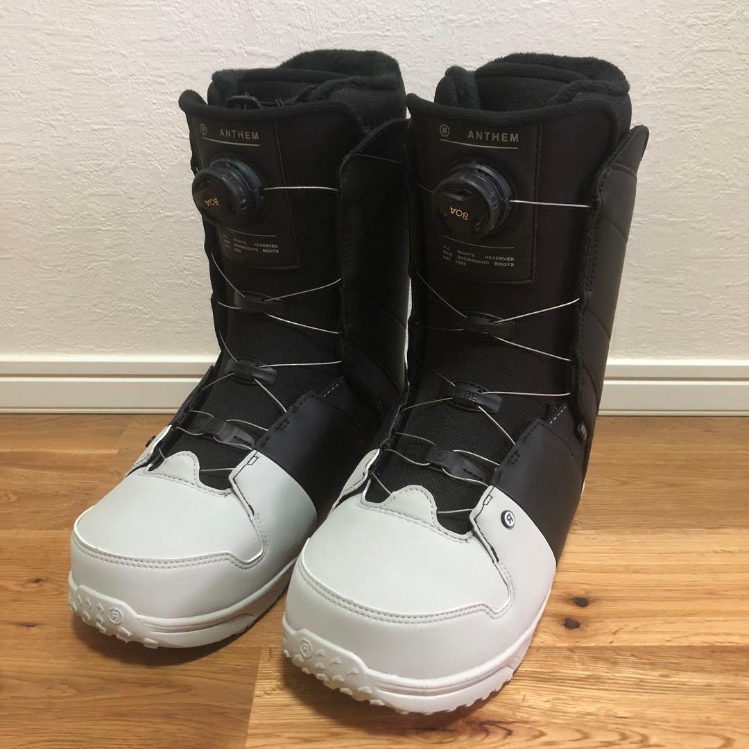 RIDE ANTHEM スノーボードブーツ28㎝ブラック/ホワイト/新品未使用品