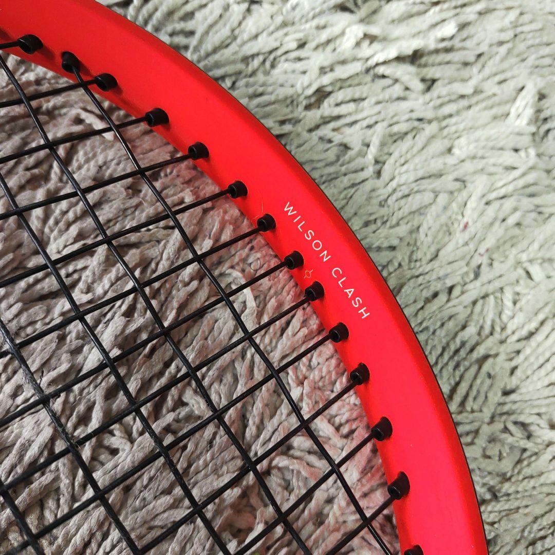 【美品】Wilson clash100 v1.0 クラッシュ　テニスラケット