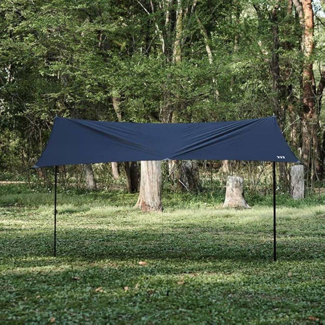 【最終価格・中古・ロープ無し】ラピードタープ ブラック