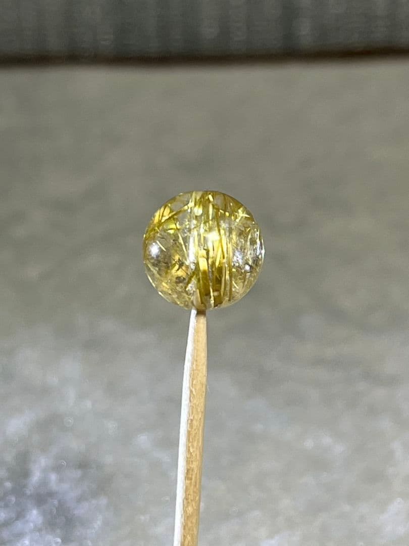 極上ルチルクォーツ1粒売り①